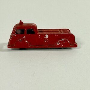 Vintage 1:64 Goodee Diecast Gas or Oil Tanker Truck Red USA 1950s Toy